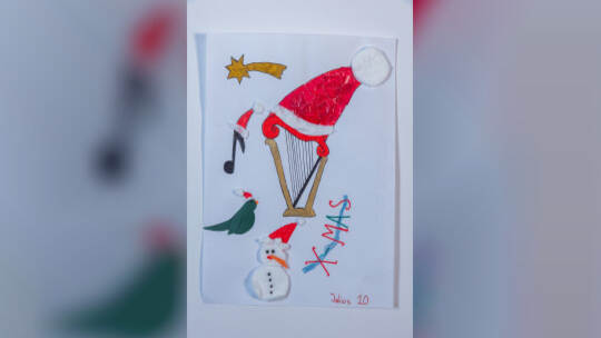 Weihnachtsbasteln Julius Gebhardt (10) Dietlingen