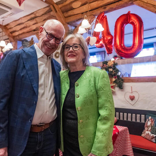 Seit rund 50 Jahren ein Paar, seit genau 40 Jahren gemeinsame Inhaber ihres eigenen Restaurants: Manfred und Monika Hoppe.
