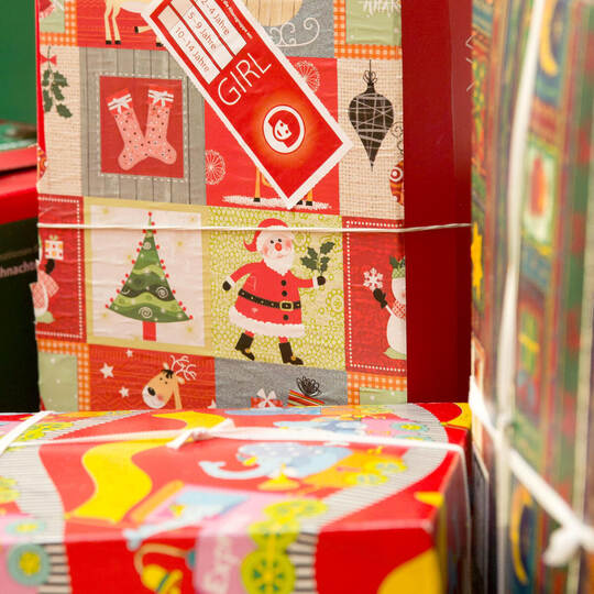 Aktion "Weihnachten im Schuhkarton"