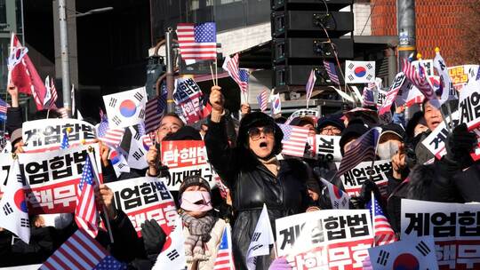 Proteste in Südkorea