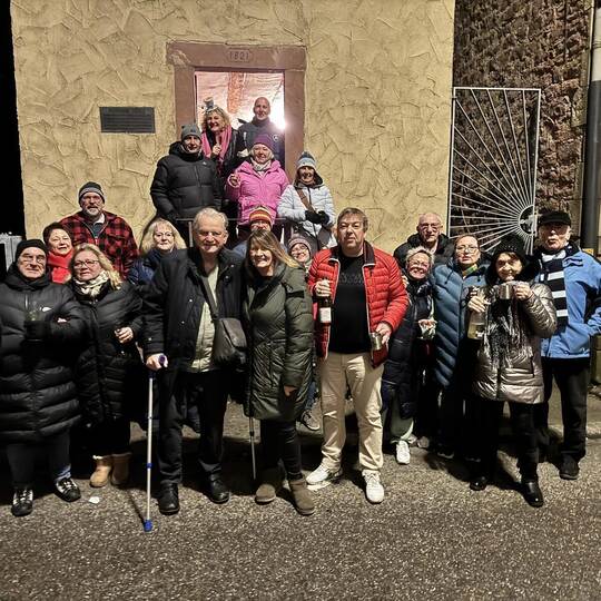 In einer festlichen Atmosphäre versammelten sich Bürger des Stadtteils, um das neue Jahr zu begrüßen. Privat