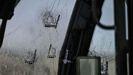 Nach Zerstörungsfahrt mit Bagger