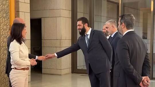 Außenministerin Baerbock in Damaskus Außenministerin Baerbock in Damaskus