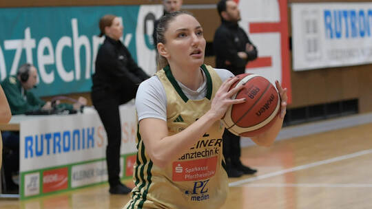 Nevena Rosic glänzte gegen die Veilchen mit 16 Punkten. Ripberger