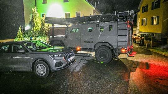 Großeinsatz der Polizei in Horb am Neckar Großeinsatz der Polizei in Horb am Neckar
