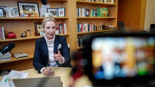 Live-Talk auf X mit Weidel und Musk