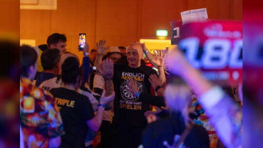 Darts Turnier Kieselbronn (Jürgen "The GREAT MAN" Heim)