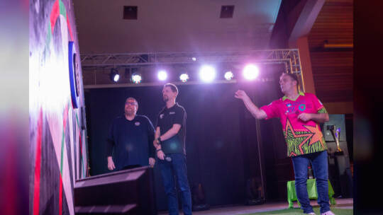 Darts Turnier Kieselbronn (Heiko "Mayor of the Goats" Faber)