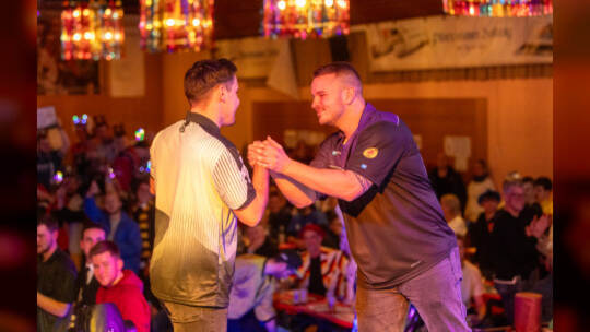 Darts Turnier Kieselbronn (Chris "The Wiz" Wörner)