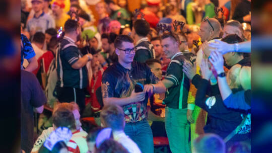 Darts Turnier Kieselbronn (Ante "The Flying Etna" Bijelic)