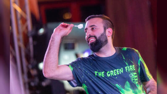 Darts Turnier Kieselbronn (Elisa "The Green Fire" Sautoglu)
