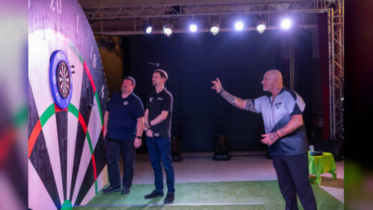Darts Turnier Kieselbronn (Antonio "The Triple One" Ruggiero)
