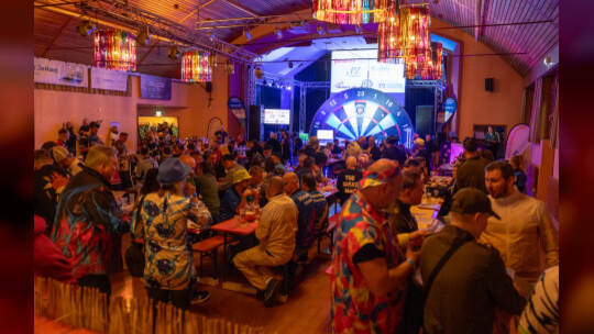 Darts Turnier Kieselbronn Stimmung