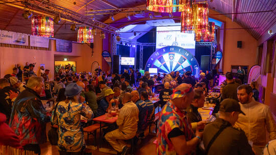 Darts Turnier Kieselbronn Stimmung
