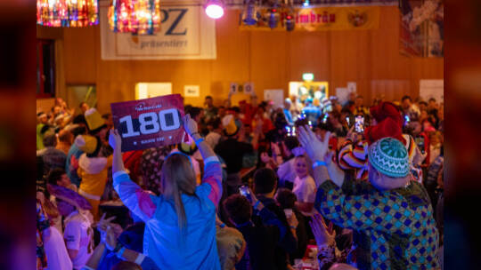 Darts Turnier Kieselbronn Stimmung