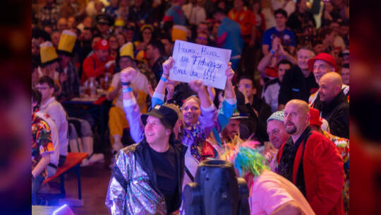 Darts Turnier Kieselbronn Stimmung