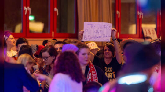 Darts Turnier Kieselbronn Stimmung
