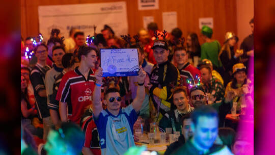 Darts Turnier Kieselbronn Stimmung
