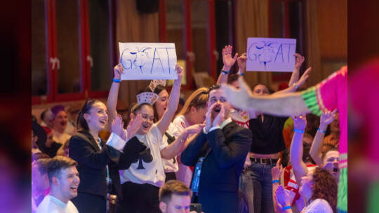 Darts Turnier Kieselbronn Stimmung