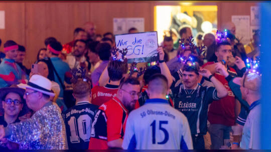 Darts Turnier Kieselbronn Stimmung