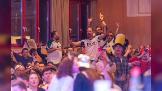 Darts Turnier Kieselbronn Stimmung
