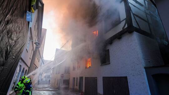 Brand in Riedlingen Brand in Riedlingen