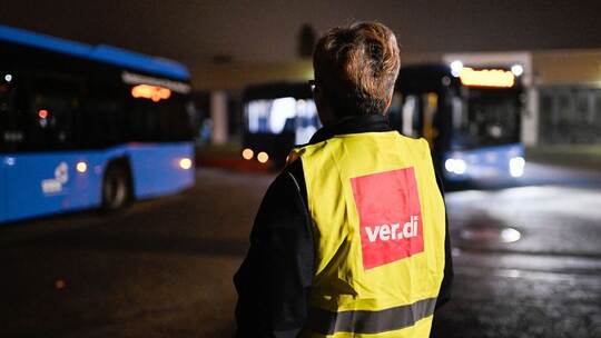 Warnstreiks bei Bussen und Bahnen im Südwesten