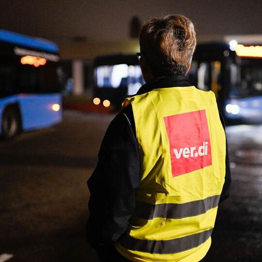 Warnstreiks bei Bussen und Bahnen im Südwesten