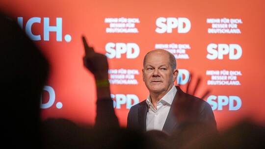 Scholz startet Wahlkampftour in Nordrhein-Westfalen
