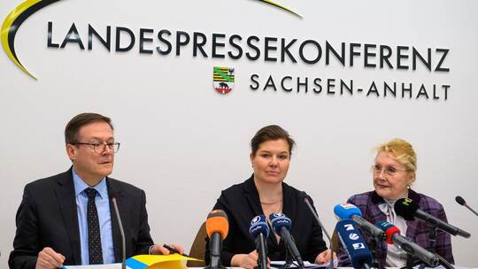 Pressekonferenz - Hilfe für die Opfer des Anschlages in Magdeburg