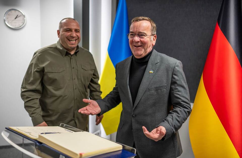 Verteidigungsminister Pistorius in der Ukraine Verteidigungsminister Pistorius in der Ukraine