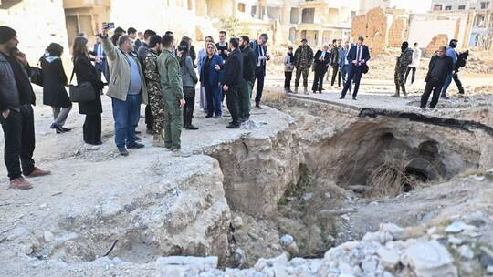 Entwicklungsministerin Schulze in Syrien