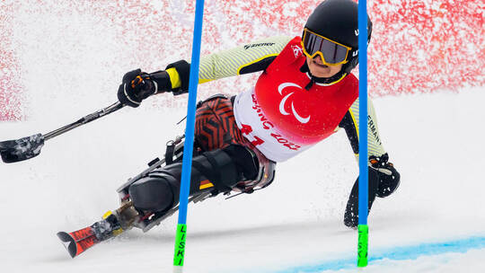 Paralympics 2022 in Peking  Ski Alpin Riesenslalom