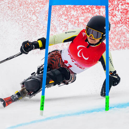 Paralympics 2022 in Peking  Ski Alpin Riesenslalom