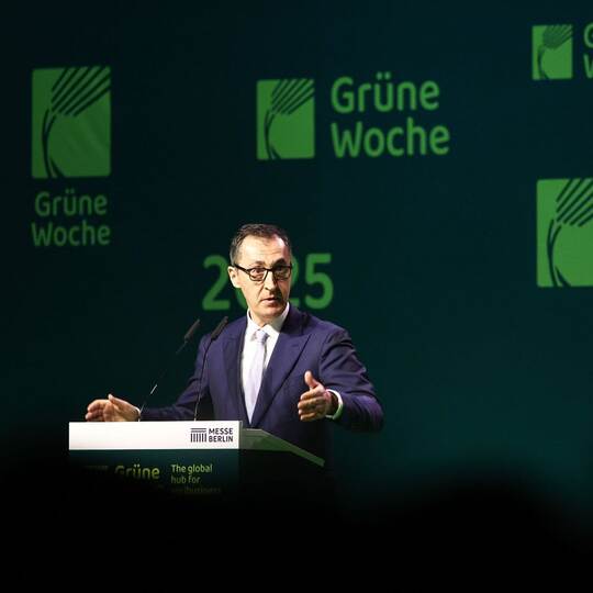 Vor der Grünen Woche - Eröffnungsfeier