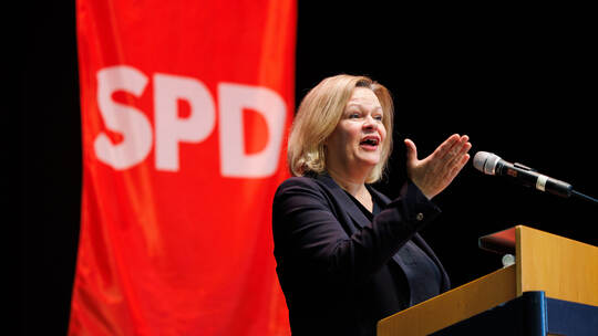 Nominierung Nancy Faeser als Direktkandidatin