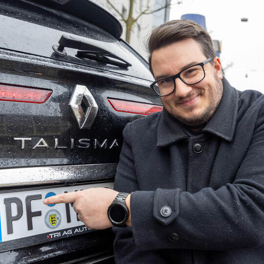 Markus Rott nimmt nach 2020 einen zweiten Anlauf und hat eine Petition für das ENZ-Autokennzeichen in die Wege geleitet. Foto: M