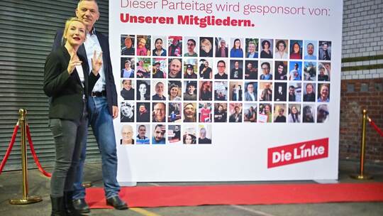 Bundesparteitag Linke zur Bundestagswahl Bundesparteitag Linke zur Bundestagswahl