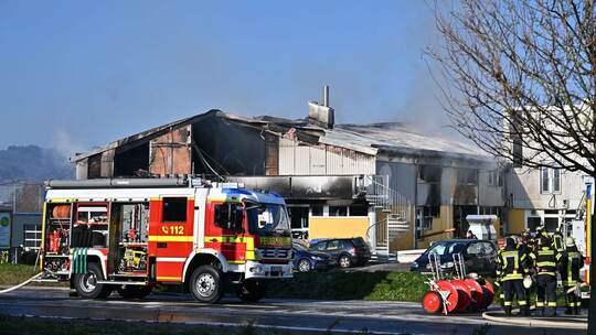 Menschen bei Brand in Schorndorf verletzt