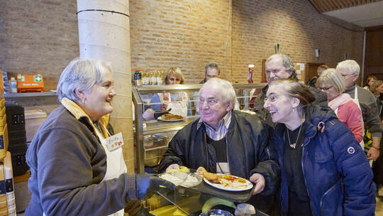 Eröffnung Vesperkirche in der Stadtkirche.