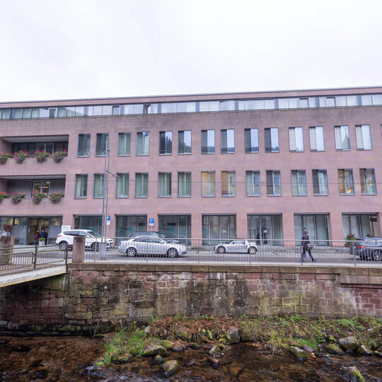 Die ehemalige Sana Klinik steht seit Sommer 2022 leer. Archivfoto: Moritz