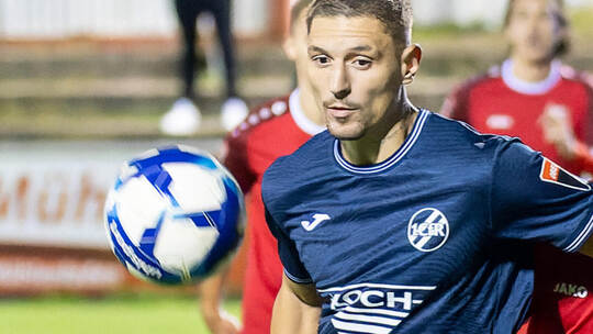 Der langjährige Kapitän des 1. CfR Pforzheim Maurizio Macorig wechselt zum luxemburgischen Erstligisten FC Rodange 91. Foto: PZ-