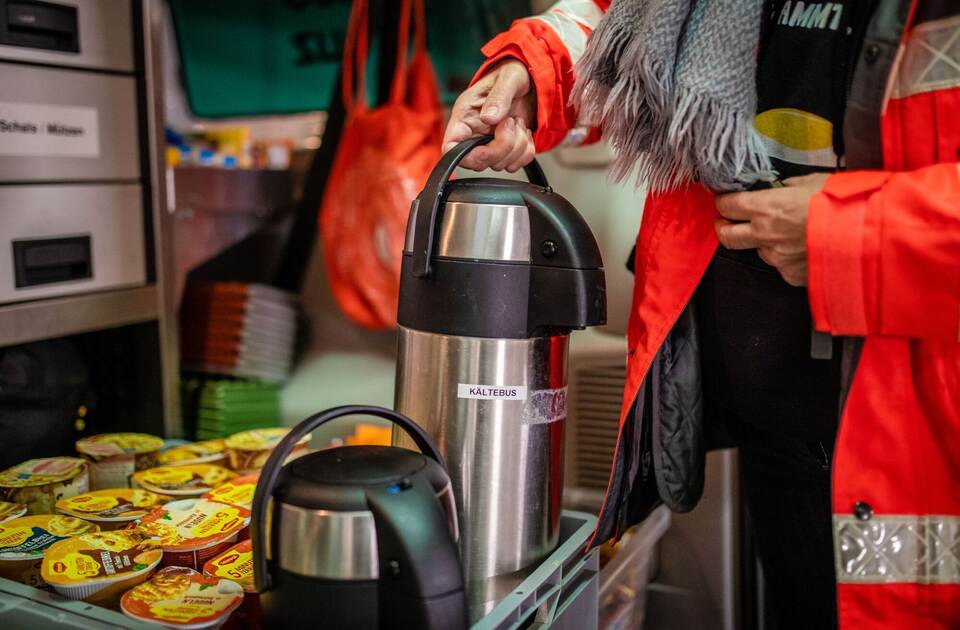 Kältebus in Stuttgart