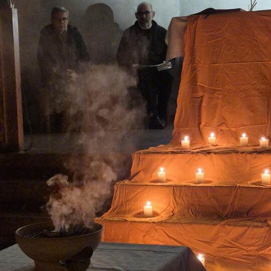 Die Lichtfeier Lucernar findet an drei Terminen in der Barfüßerkirche statt. Fux