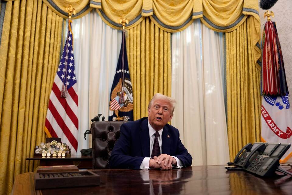 Trump lässt sich von Abtreibungsgegnern feiern Trump lässt sich von Abtreibungsgegnern feiern