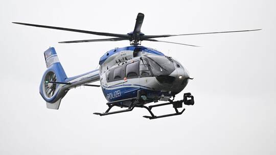 Vorstellung der umgerüsteten Polizeihubschrauber Vorstellung der umgerüsteten Polizeihubschrauber
