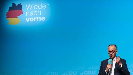 Friedrich Merz bei CDU Neujahrsempfang Künzelsau