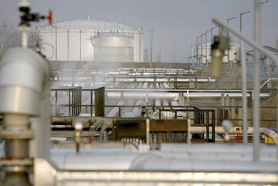 Empfangsstation der Druschba-Ölpipeline