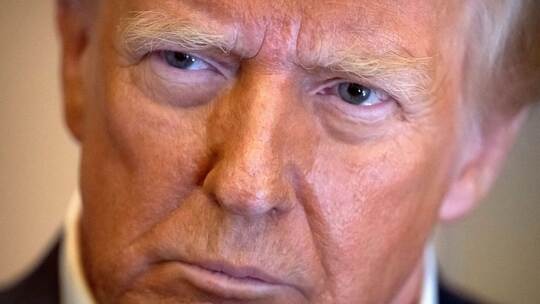 US-Präsident Trump in der Air Force One US-Präsident Trump in der Air Force One