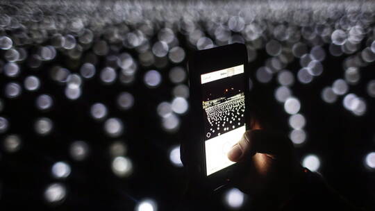 30 thousand LED white roses to promote Malaysia